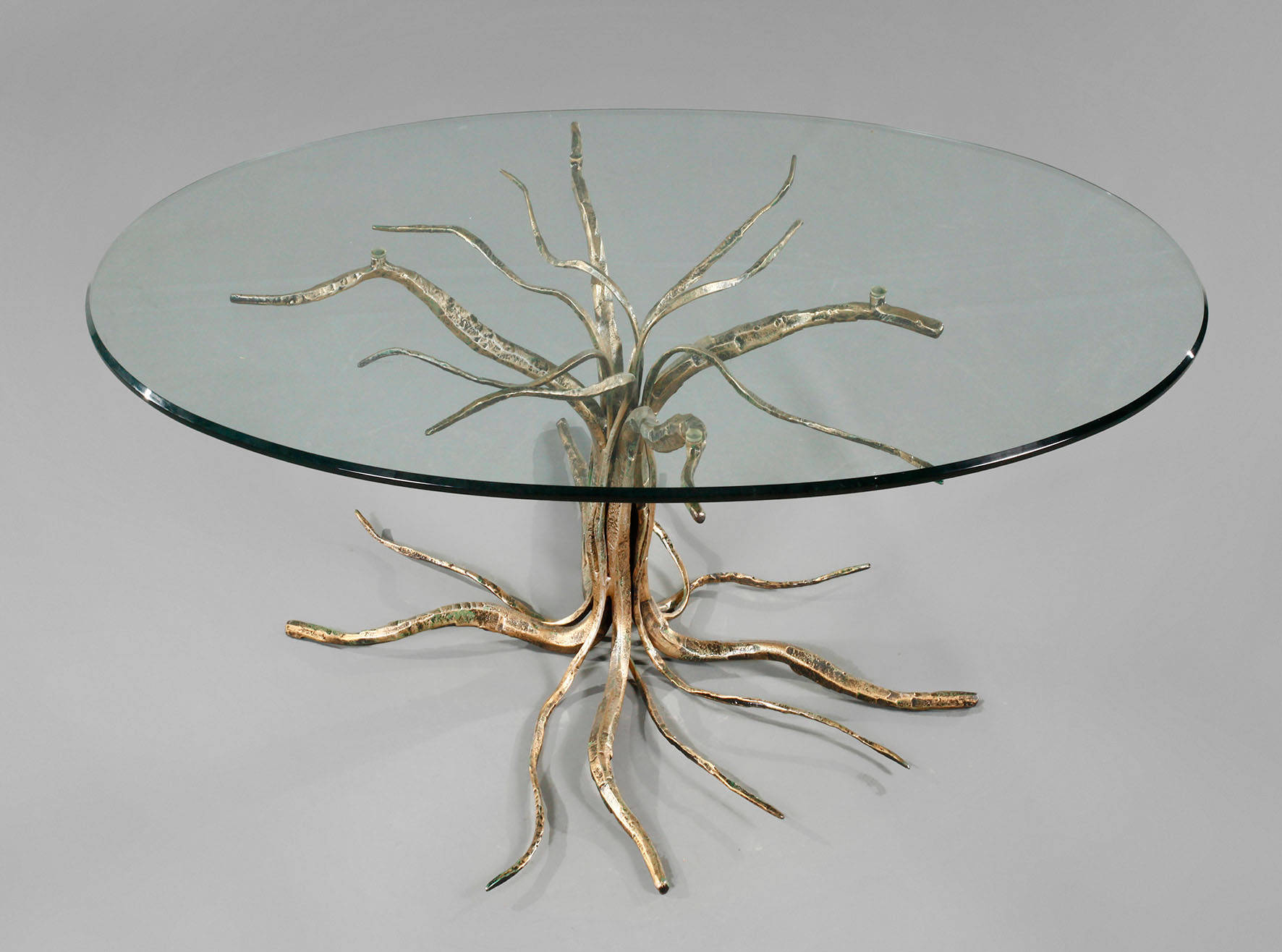 Bronze-Couchtisch, Salvino Marsura