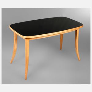 Tisch mit Glas Oswald Haerdtl?