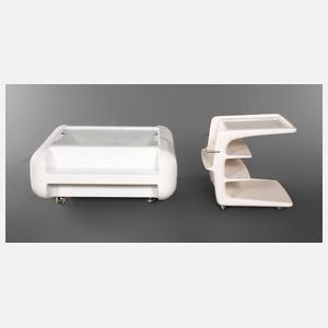 Zwei Tische DDR Design