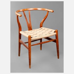 Armlehnstuhl Hans Wegner Y-chair CH24