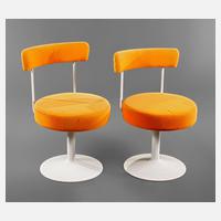 Paar Drehstühle 1970er Jahre111