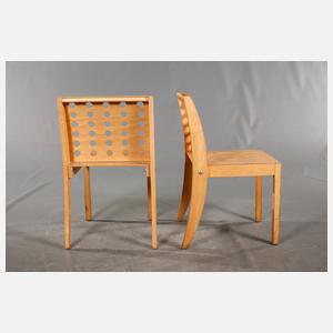 Sechs Stapelstühle Thonet