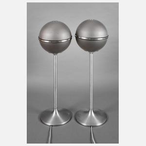 Zwei Standkugelboxen