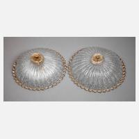 Murano Zwei Deckenlampen111