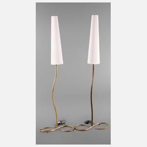 Paar Stehlampen