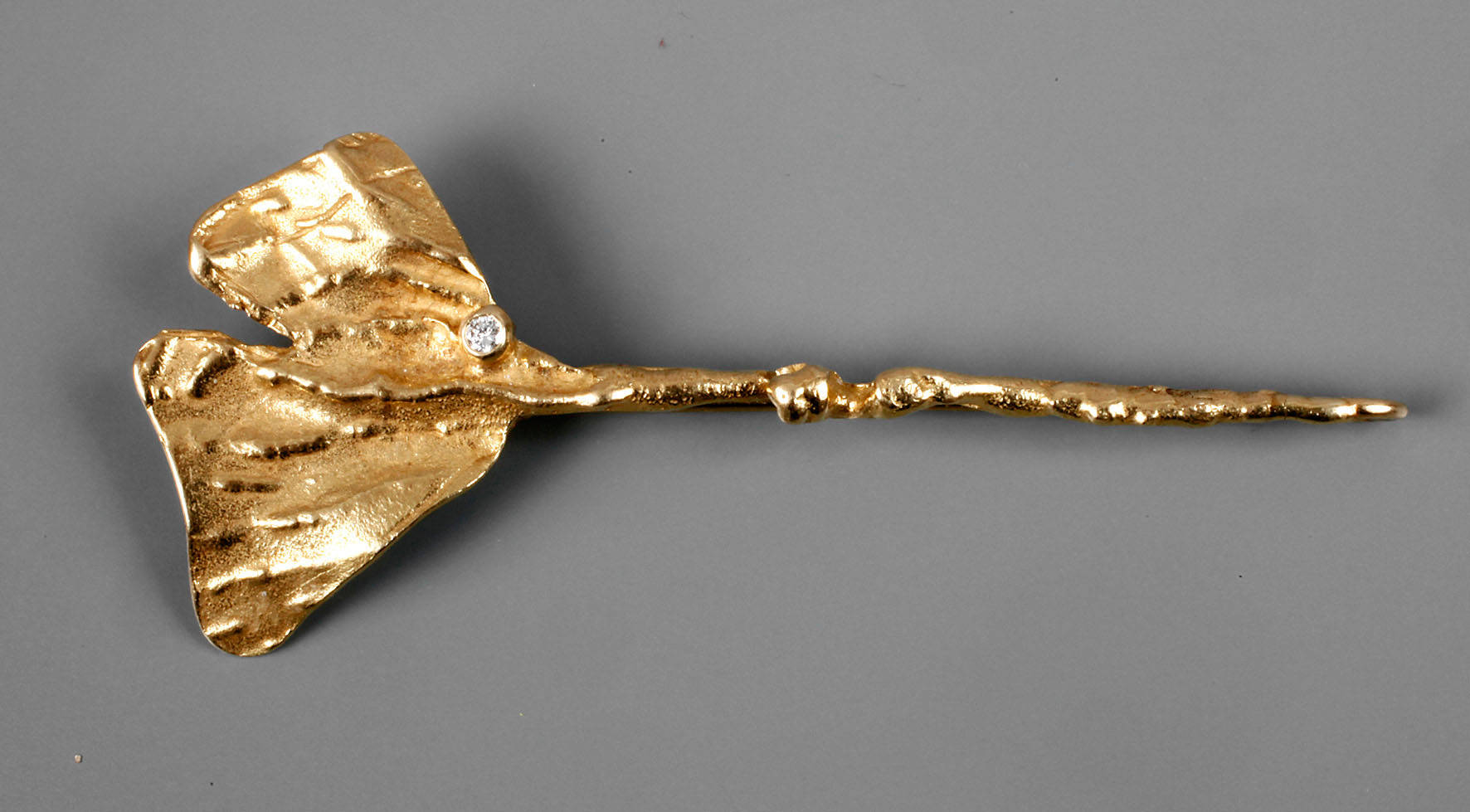 Goldnadel Ginkgoblatt
