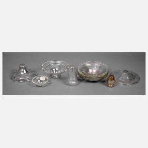 Konvolut Lampenteile