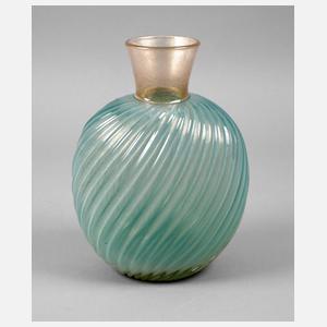Murano Vase Goldflitterdekor