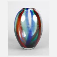 Murano Vase Streifendekor111