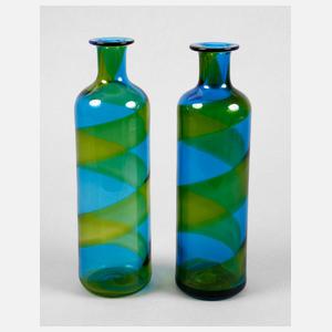 Paar Flaschenvasen Tapio Wirkkala
