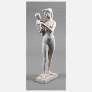 Wallendorf Mutter mit Kind