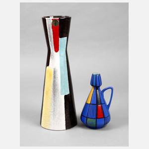 Vase und Kanne 1960er Jahre