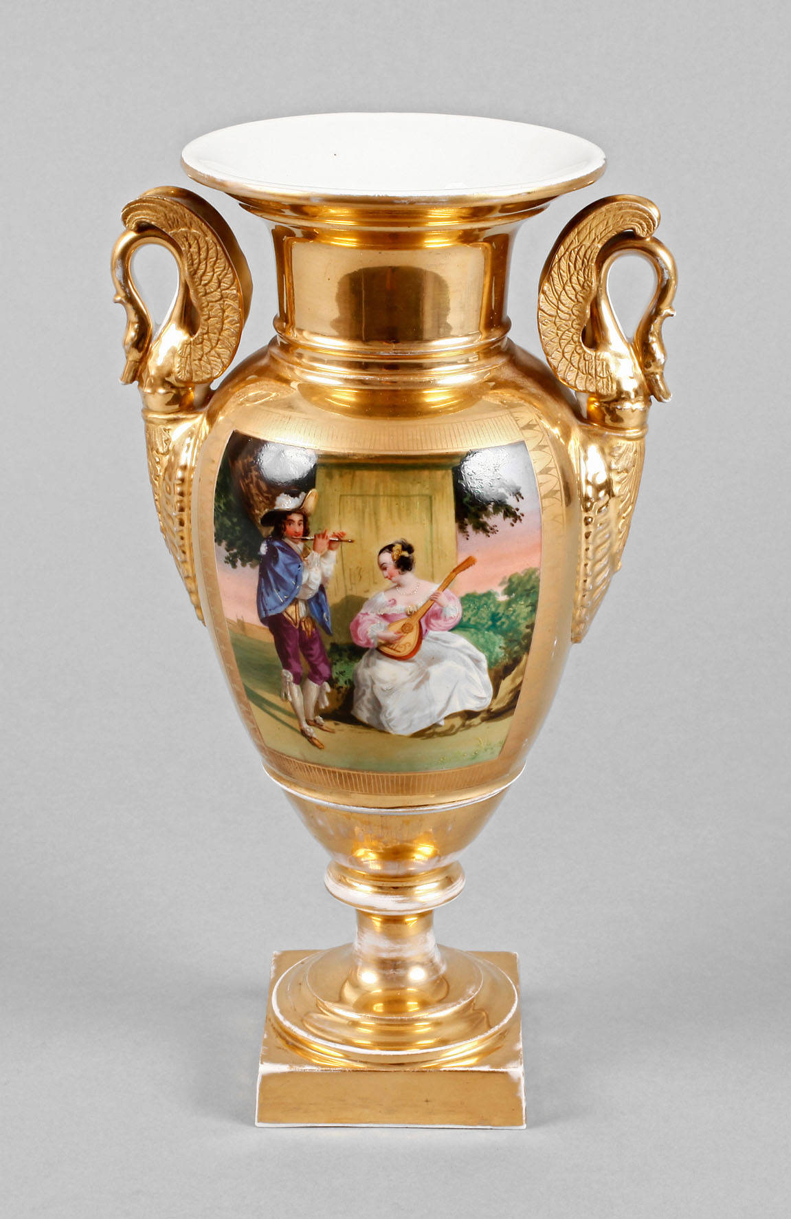 Biedermeier Kratervase