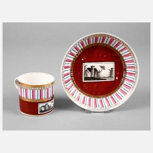 Alt-Wien klassizistische Tasse