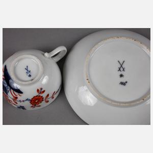 Meissen Tasse ”Tischchenmuster”