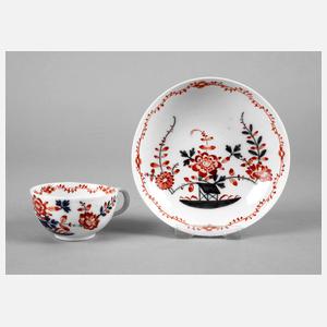 Meissen Tasse ”Tischchenmuster”