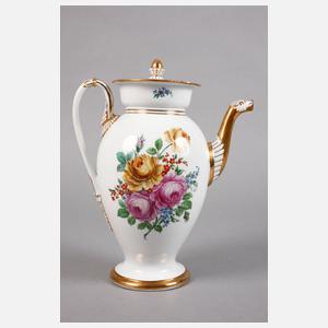 Meissen Portraitkanne Biedermeier