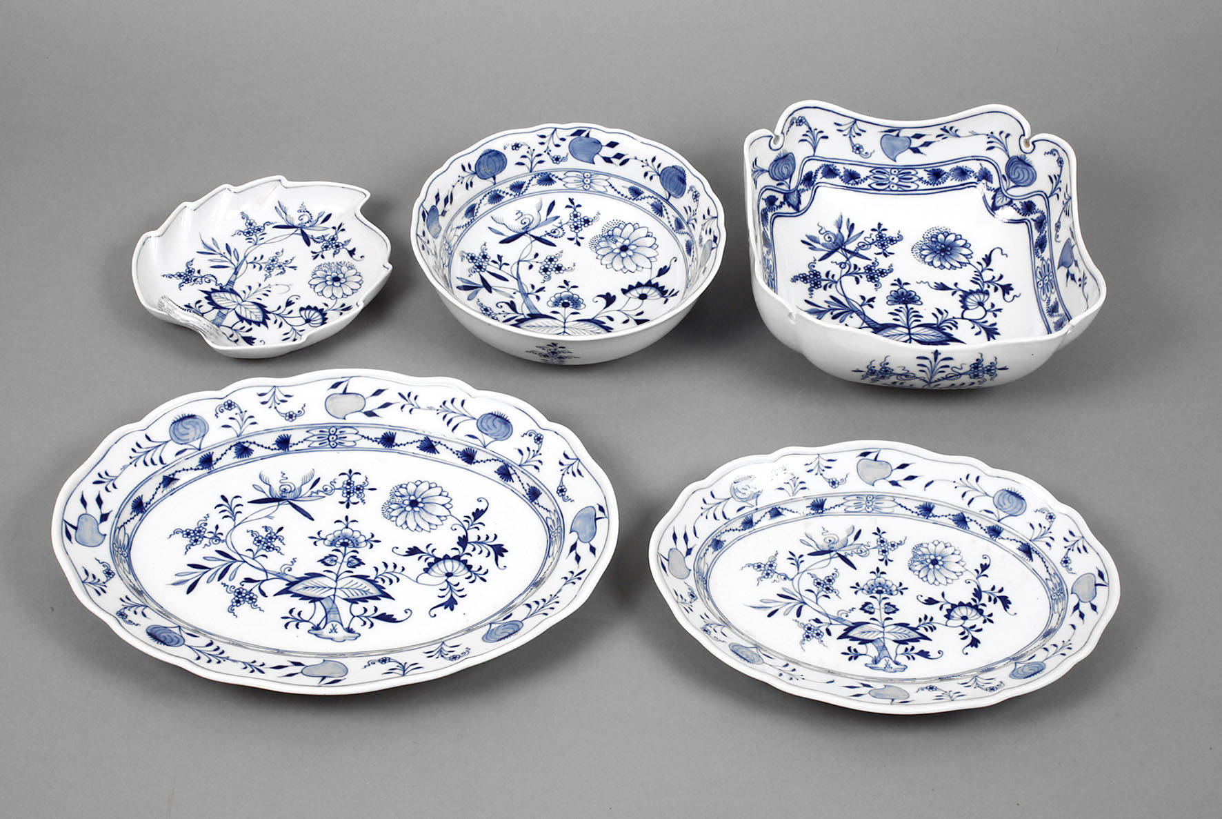 Meissen Konvolut ”Zwiebelmuster”