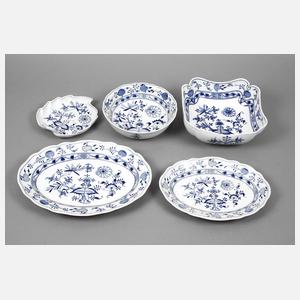 Meissen Konvolut ”Zwiebelmuster”