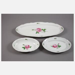 Meissen Speiseservice „Rote Rose“
