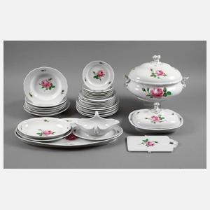 Meissen Speiseservice „Rote Rose“