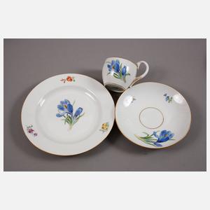 Meissen Kaffeeservice mit Schwanenhalshenkeln