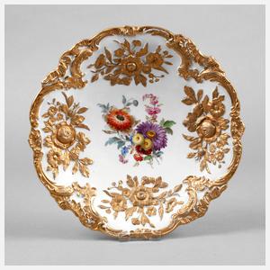 Meissen Prunkteller ”Blumenbukett”