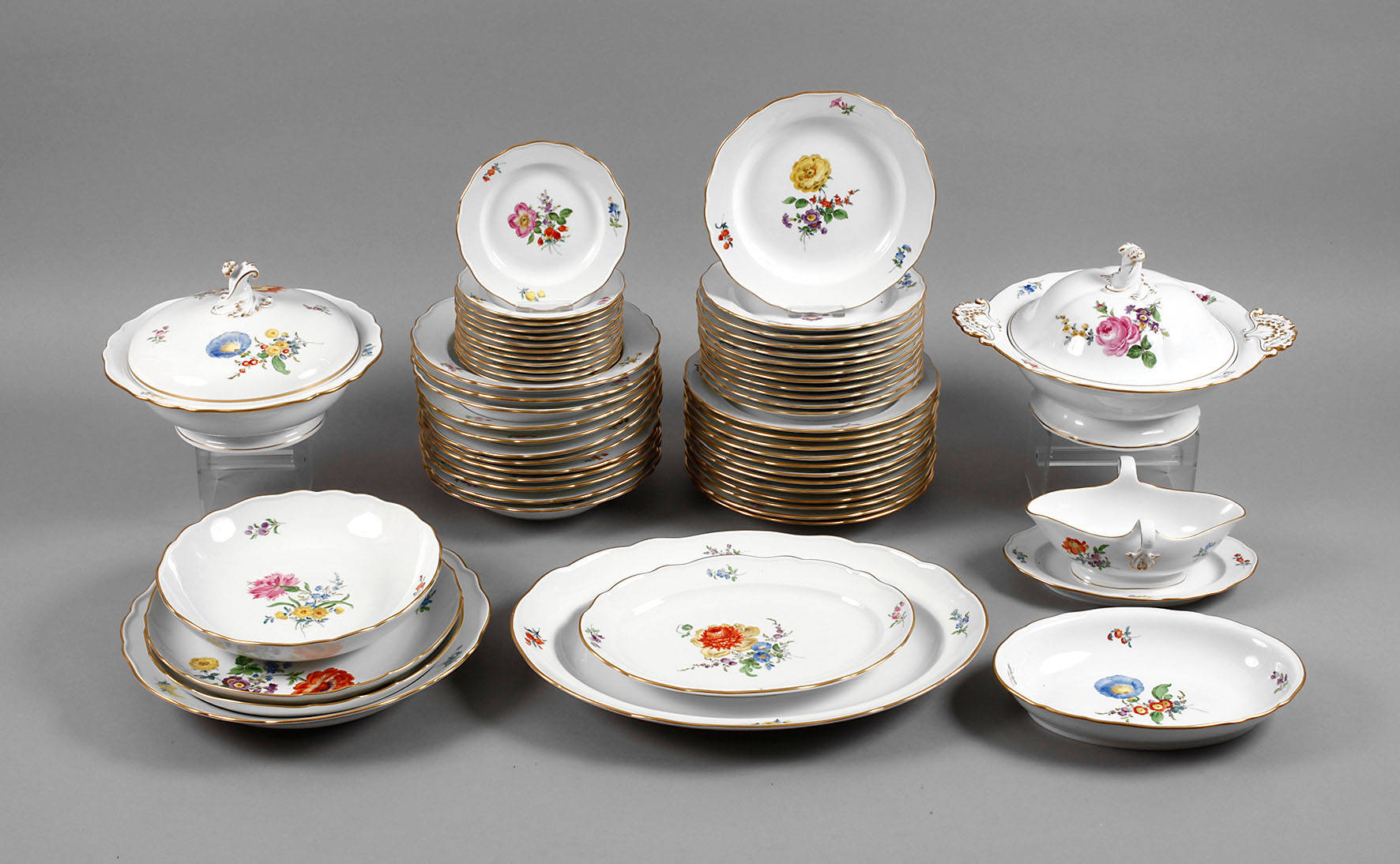 Meissen großes Speiseservice ”Blume 3”