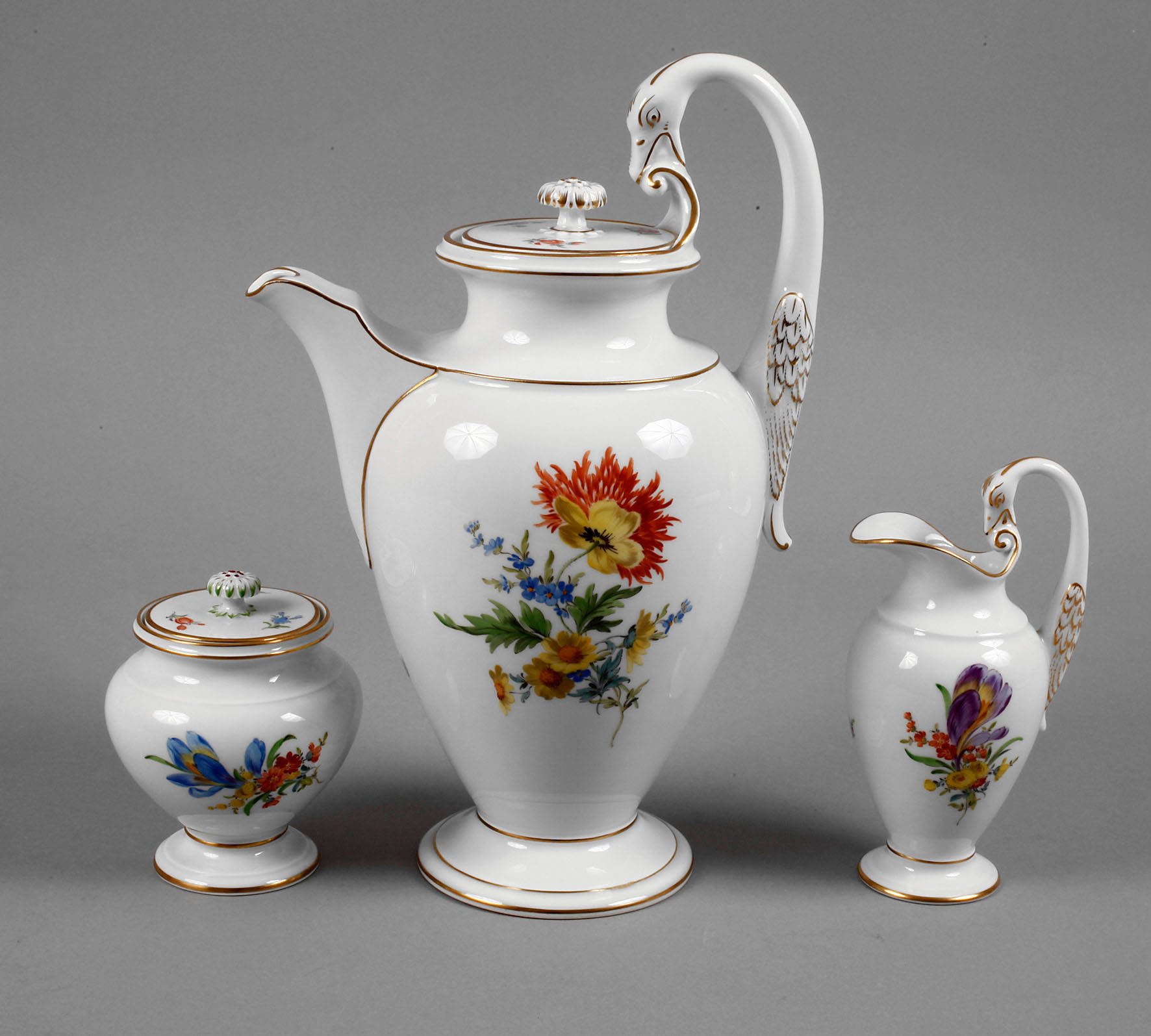 Meissen Kernstück ”Schwanenhals”