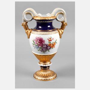 Meissen Schlangenhenkelvase