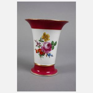 Meissen Trichtervase ”Deutsche Blume”