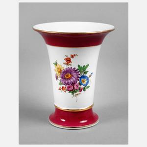 Meissen Trichtervase ”Deutsche Blume”