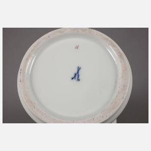Meissen Vase mit Blütenbuketts