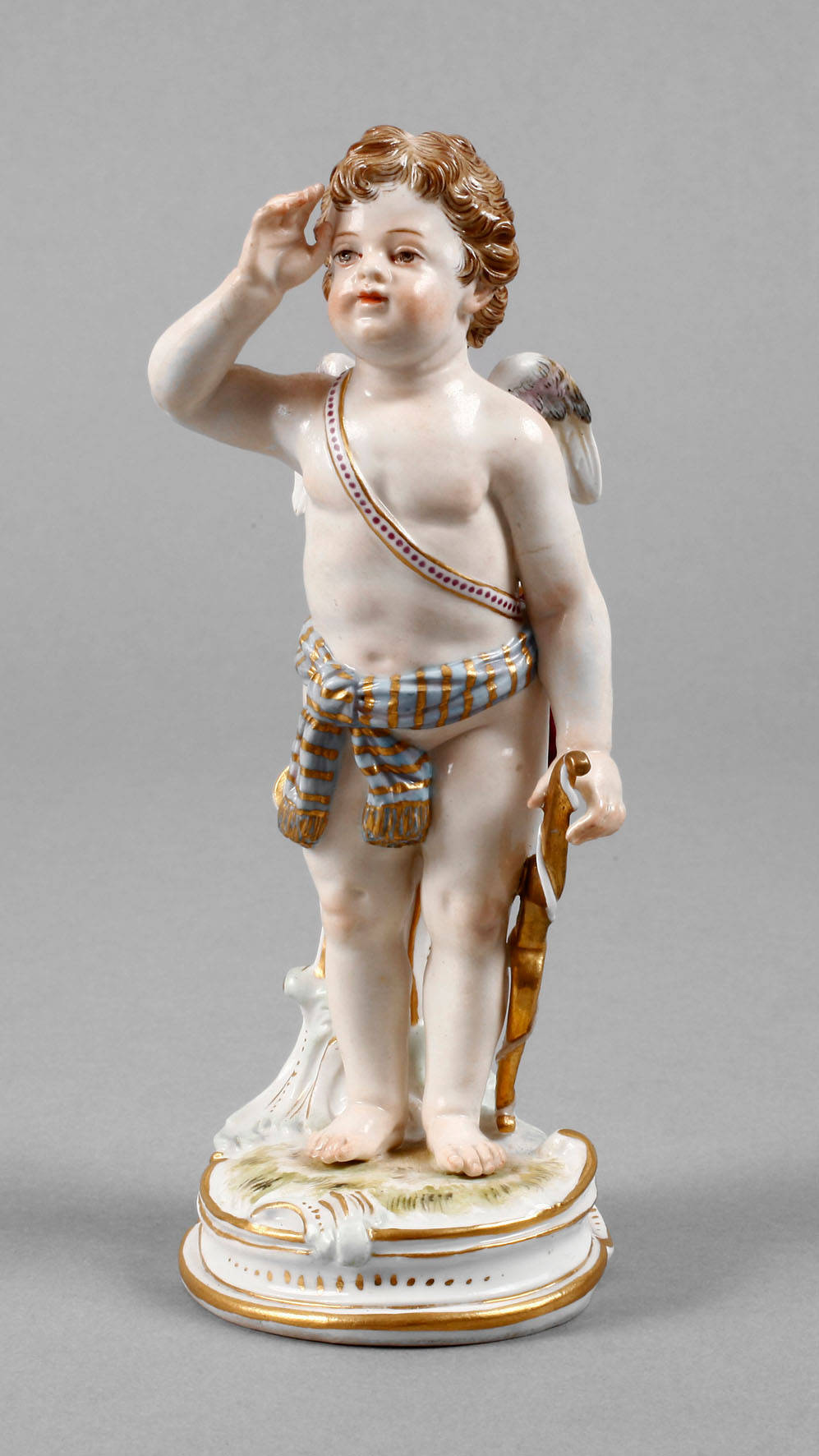 Meissen Amor grüßend