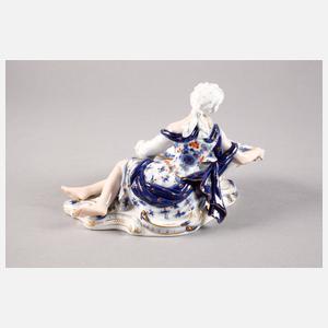 Meissen Saliere mit Mädchen