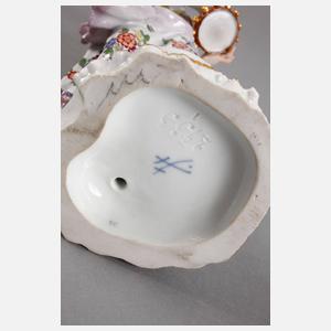 Meissen Schäferin mit Tamburin