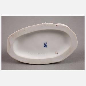 Meissen ”Miniatur-Henne mit Küken”