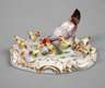 Meissen ”Miniatur-Henne mit Küken”