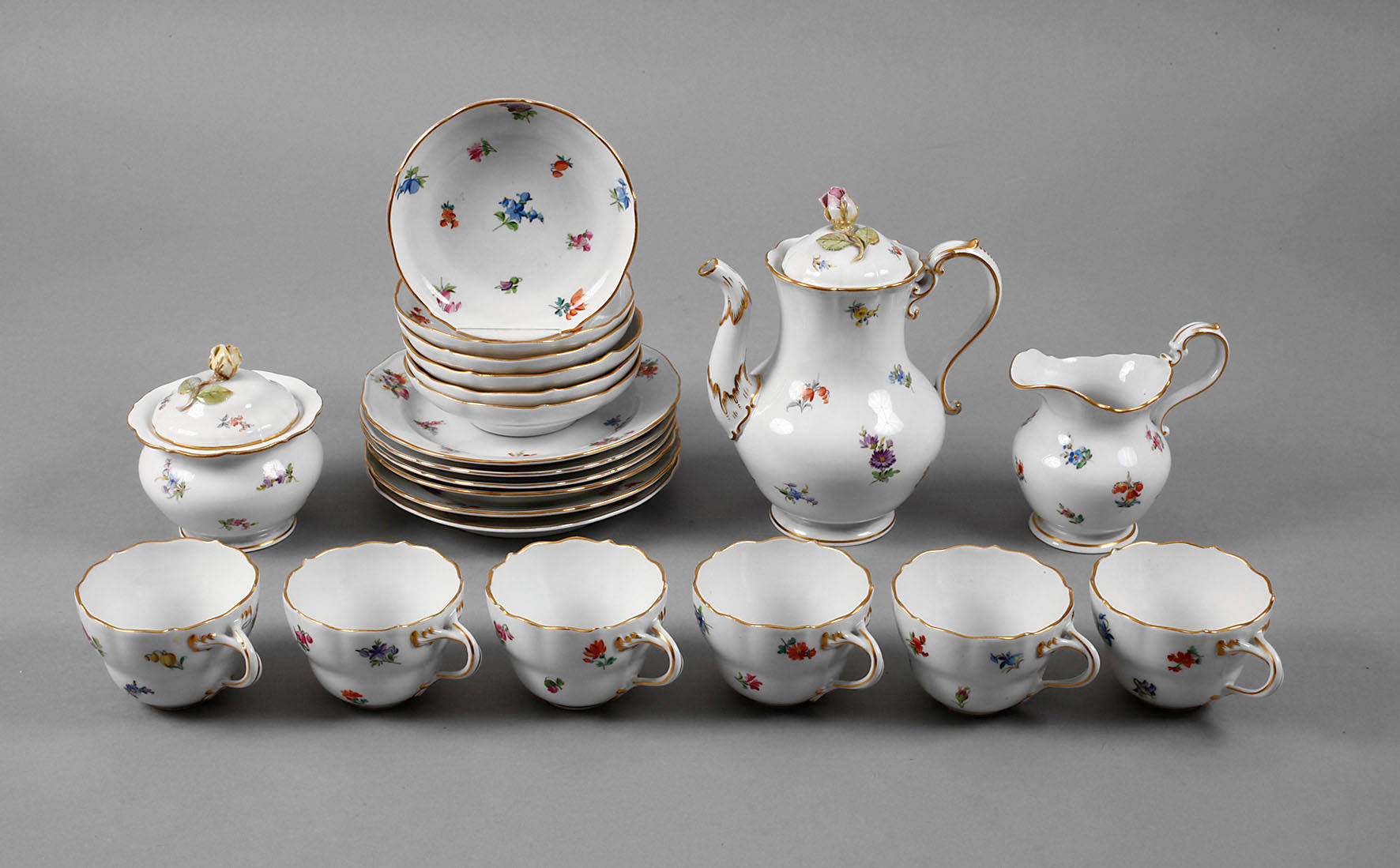 Meissen Kaffeeservice ”Streublümchen”