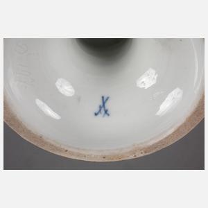 Meissen Kratervase Capodimonte-Stil