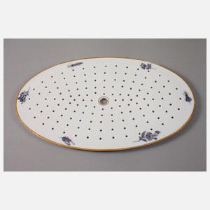 Meissen Restservice ”Blaue Blume mit Insekten”