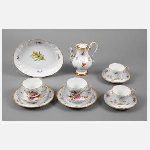 Meissen Konvolut Blumenmalerei