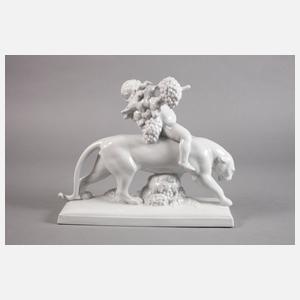 Fraureuth Bacchant auf Panther