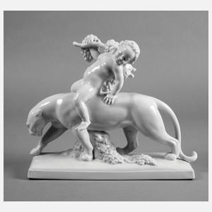 Fraureuth Bacchant auf Panther