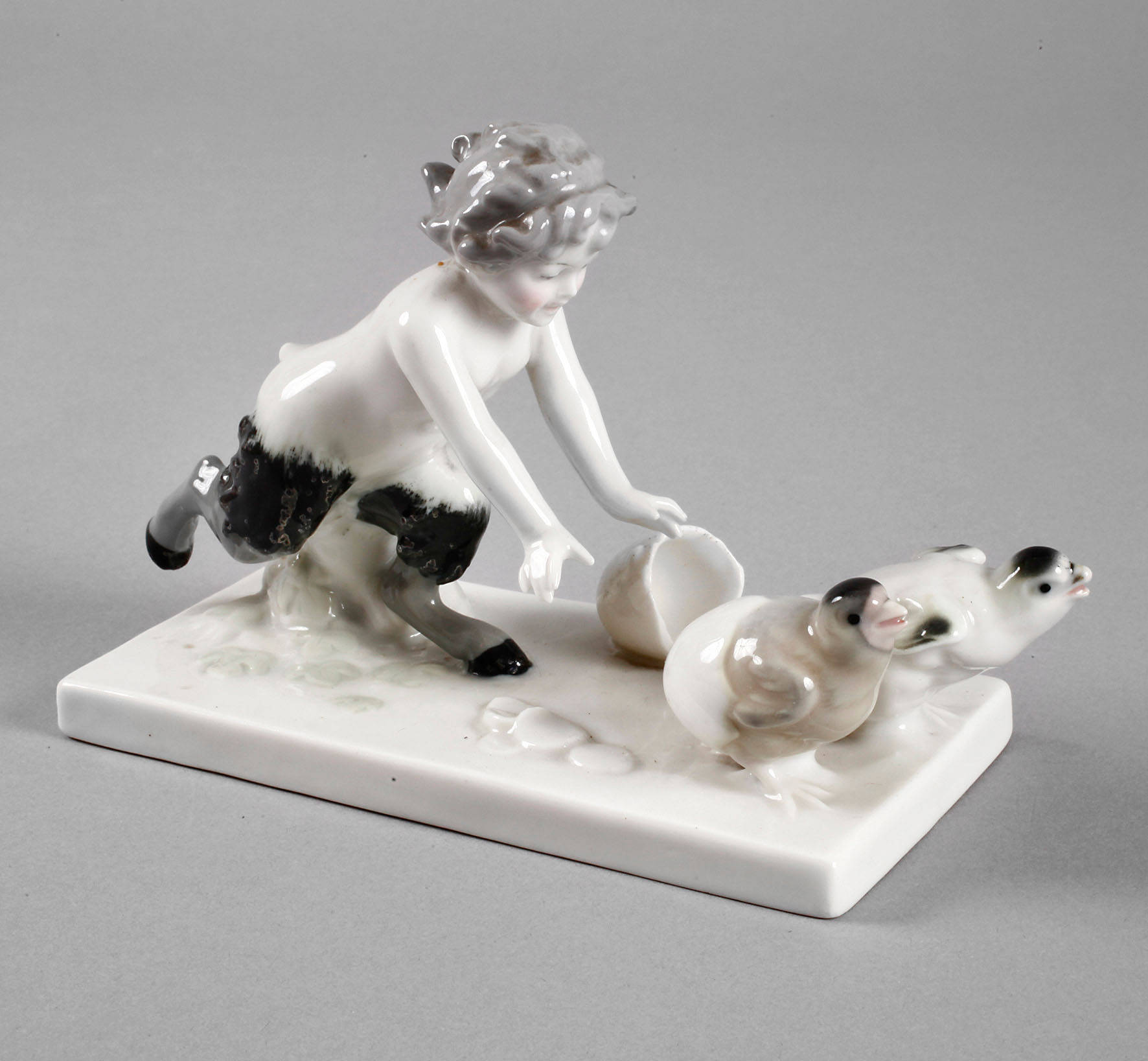 Galluba & Hofmann Faun mit Küken