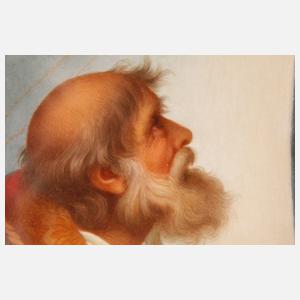 KPM Berlin große Bildplatte ”Sixtinische Madonna”