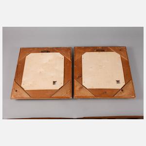 KPM Berlin Paar Porzellanbilder Ehepaarportraits