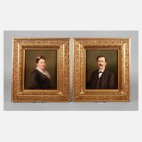 KPM Berlin Paar Porzellanbilder Ehepaarportraits111