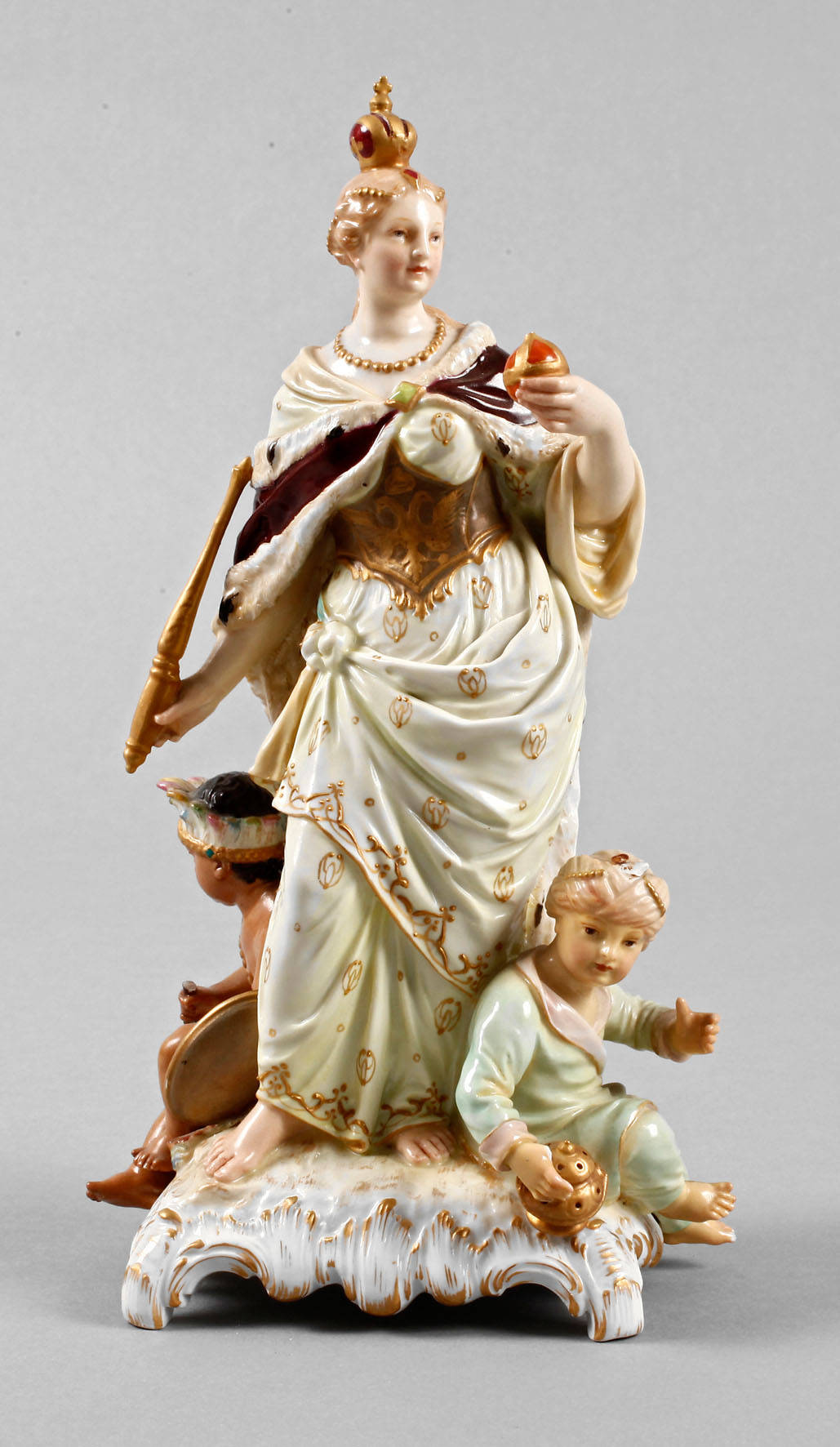 KPM Figur ” Die Erdteile”