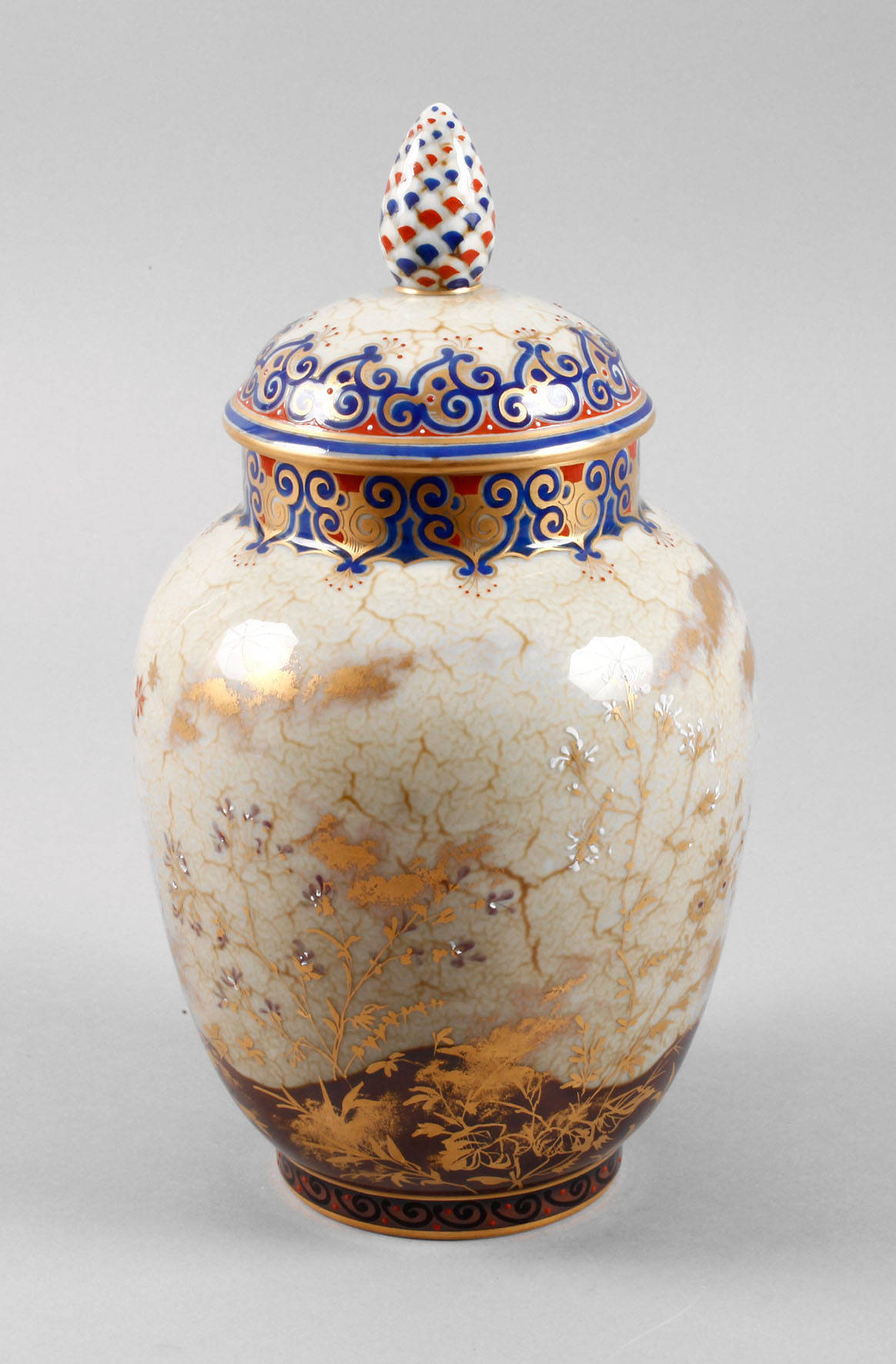 KPM Berlin Deckelvase